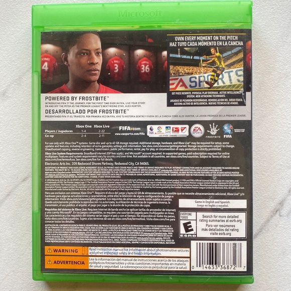 Xbox One FIFA 17 EA Sports - Picture 2 of 5